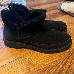 Black ugh Ankle Boots